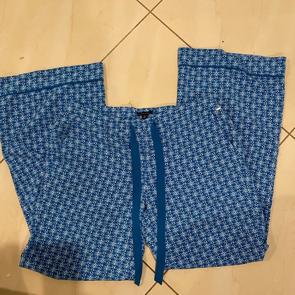 Tommy Hilfiger Geometric Blue Pajama Bottoms